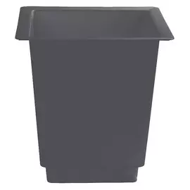 Вкладыш для кашпо Artevasi Pisa антрацит 33х33х33 см