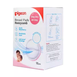 Вкладыши для бюстгальтера одноразовые Pigeon Breast Pads Honeycomb 12 шт