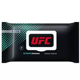 Влажные салфетки Exxe Ufc Ultimate freshness 100 шт