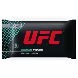 Влажные салфетки Exxe Ufc Ultimate freshness 15 шт