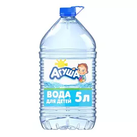 Вода Агуша детская с 0 месяцев 5 л