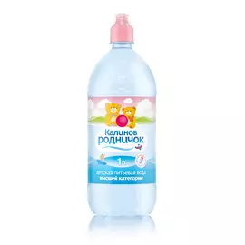 Вода Калинов Родник Родничок с рождения 1 л