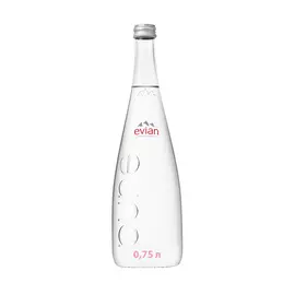 Вода минеральная Evian негазированная 0,75 л