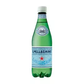 Вода минеральная San Pellegrino газированная гидрокарбонатно-сульфатная магниево-кальциевая 0,5 л