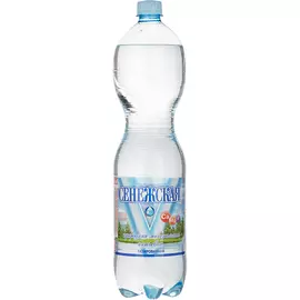 Вода минеральная Сенежская газированная 1,5 л
