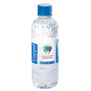 Вода минеральная Vorgol негазированная, 0,33 л