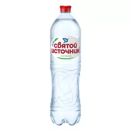 Вода питьевая Святой Источник газированная 1,5 л