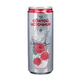 Вода питьевая Святой Источник "Малина" ароматизированная 0,33 л