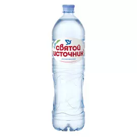 Вода питьевая Святой Источник негазированная 1,5 л