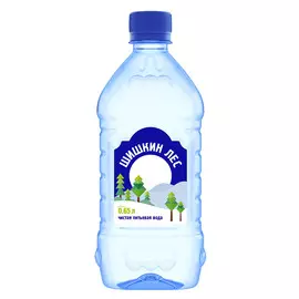 Вода Шишкин Лес негазированная, 0,65 л