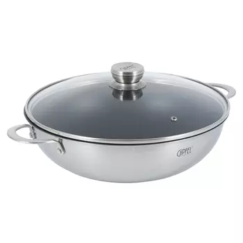 Вок Gipfel fusion 32x9.5см с трехслойным дном