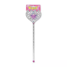 Волшебная палочка Amscan Сердце серебряная