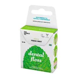 Вощеная зубная нить The Humble Co. Свежая мята 50 м