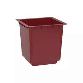 Вставка для кашпо Artevasi Pisa темно-красная 33х33х33 см