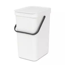 Встраиваемое мусорное ведро Brabantia Sort &amp; Go белое 12 л