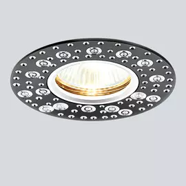 Встраиваемый светильник Ambrella CLASSIC A801 BK/AL