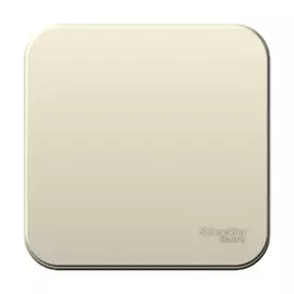 Выключатель 1-клавишный 10а 250b молочн. Schneider Electric