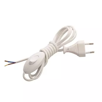 Выключатель Makel для бра с проводом черный