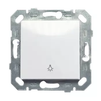 Выключатель Netelsan Byobu проходной встраиваемый одноклавишный белый