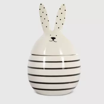 Яйцо с крышкой Universe Ceramics Кролик 12,5x12,5x21,3 см