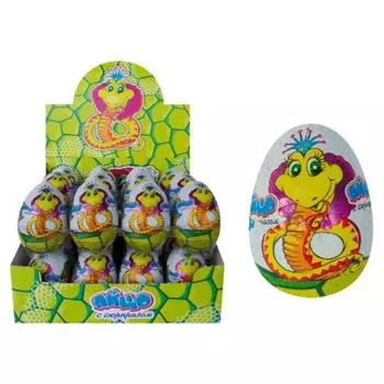 Яйцо Шоколадная компания змеюшки 20 г