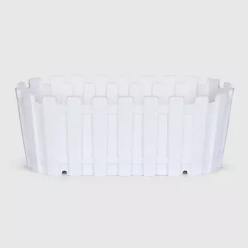 Ящик балконный Polimod Akasya 29.5х13х11 см белый