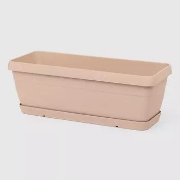 Ящик балконный Polimod Manolya кремовый 49.5x19.5 см