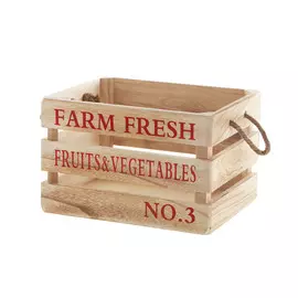 Ящик декоративный Huachen energy farm fresh 29x23x19 см средний