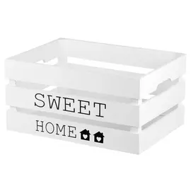 Ящик деревянный ZIHAN Sweet Home L белый