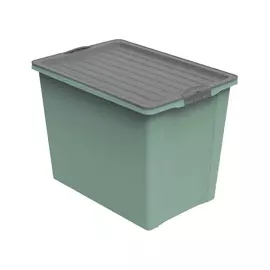 Ящик Rotho Compact A3 с крышкой, на колесах, 70 л