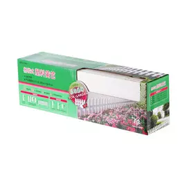 Забор пластиковый Worth белый 120х40 см