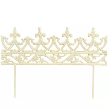 Забор садовый Anxi jiacheng античный белый 48x33x1cm