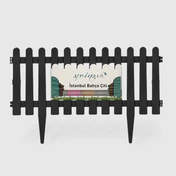 Заборчик Serinova Istanbul антрацитовый 55х34 см