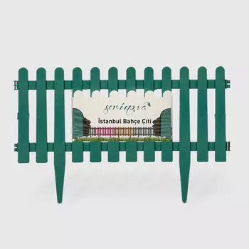 Заборчик Serinova Istanbul зелёный 55х34 см