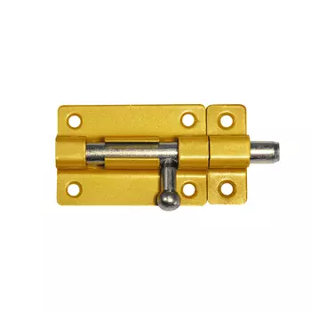 Задвижка накладная Трибатрон ЗН- 50 золотой металлик