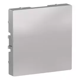 Заглушка алюминий Schneider Electric atlasdesign