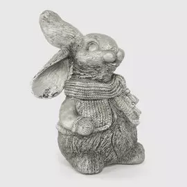 Зайка ТПК полиформ в шарфе 28 см