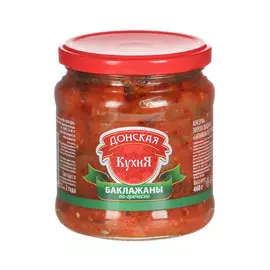 Закуска Донская Кухня баклажаны по-гречески 460 г