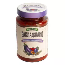 Закуска Green Dream баклажан с черносливом 470 г