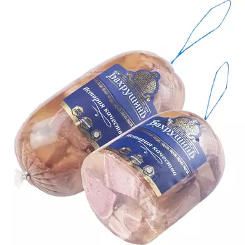 Заливное Бахрушинъ из языка свиного