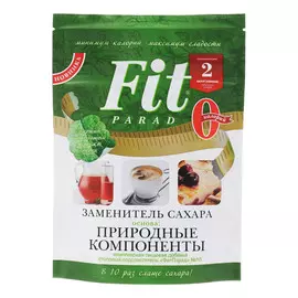 Заменитель сахара ФитПарад №10 на основе эритрита 200 г