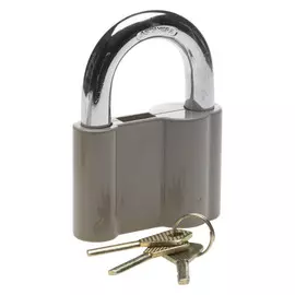 Замок навесной Stayer дисковый механизм 75 мм