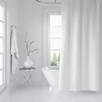 Занавеска для ванны Retro textil Jackline cream 180х200