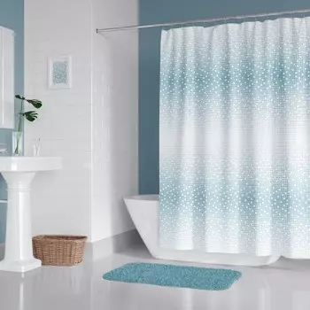 Занавеска для ванны Retro textil Jackline pixel 240х200