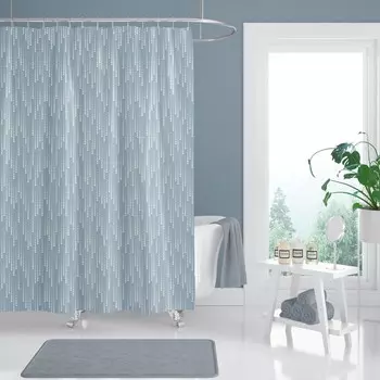 Занавеска для ванны Retro textil Tropik rain 240х200