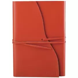 Записная книжка Iceberg A4 застежка-шнурок кирпичный