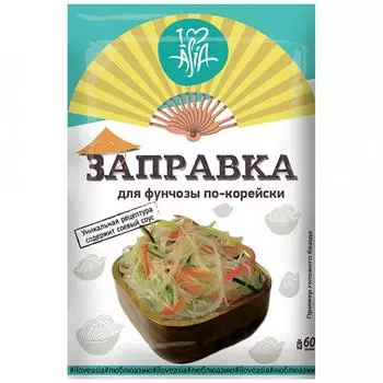 Заправка I love Asia фунчоза по-корейски, 60 г