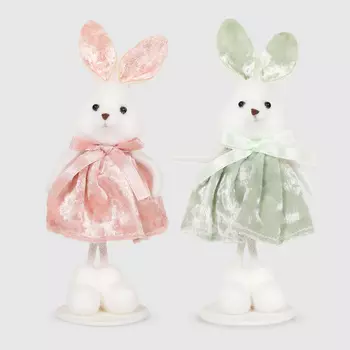 Заяц декоративный Dekor pap 4x4x16 см