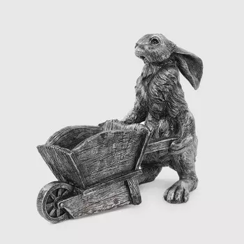 Заяц с тачкой Тпк полиформ 31х37 cм