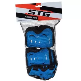 Защита детская STG YX-0317 комплект синий , размер S